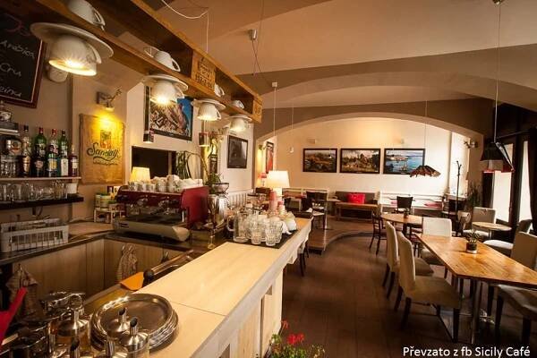Kavárny Praha - Sicily Café