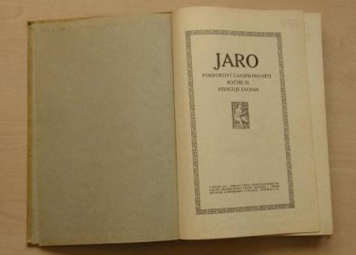 Jaro - pokrokový časopis pro děti * 1910 * 3. ročník - Knihy a časopisy