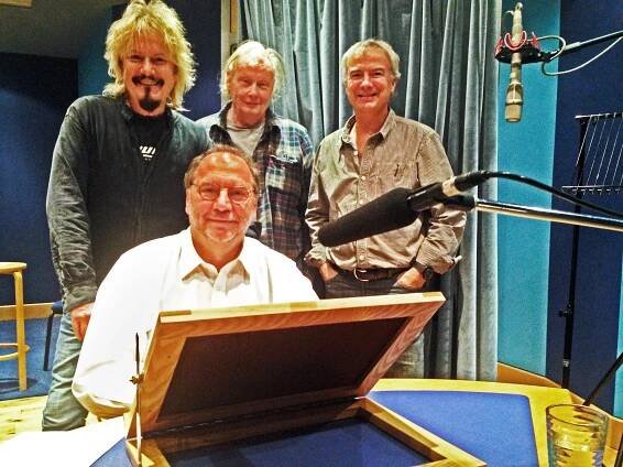 Dirk, Prof Piot, Mike Walker, Dave Morley