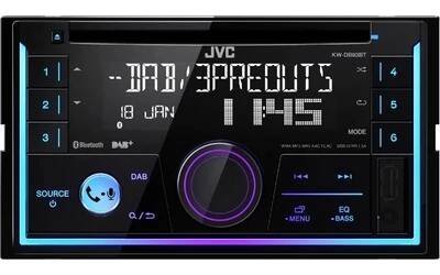 JVC KW-DB93BT autorádio s DAB+ tunerem / bluetooth /CD / USB