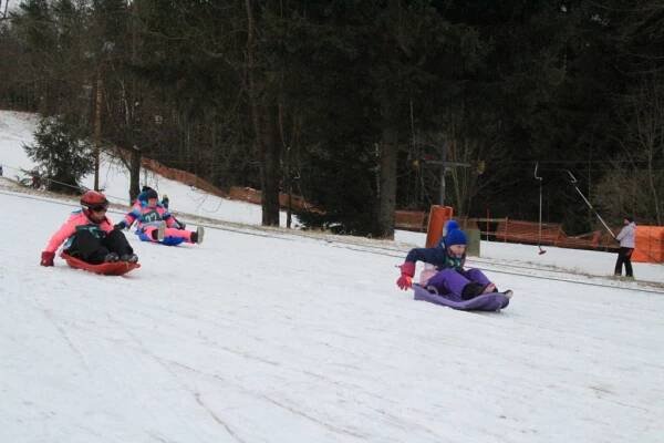 OBRAZEM: Sportovní den ve SKI Libín