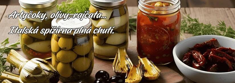 Italská zelenina, olivy, houby, luštěniny | ItalyShop.cz