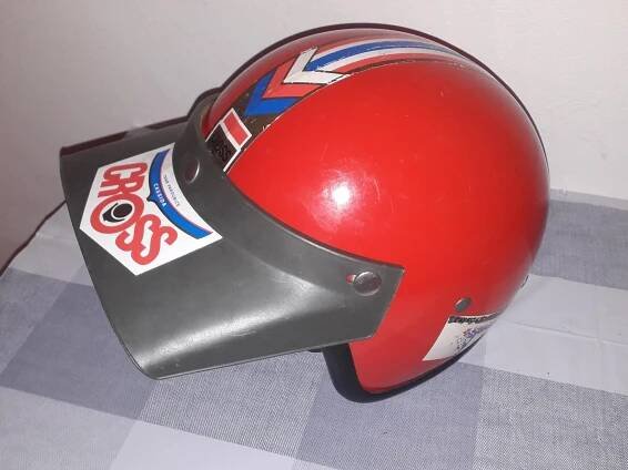 Cassida Cross - Retro moto přilba - velká velikost- Tvar Pardubice  - Auto-moto