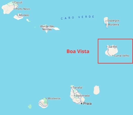 Boa Vista, Kapverdy.