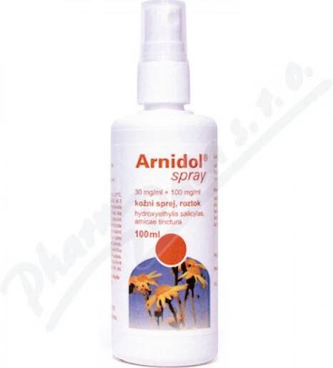 ARNIDOL SPRAY DRM 30MG/ML+100MG/ML DRM SPR SOL 100ML