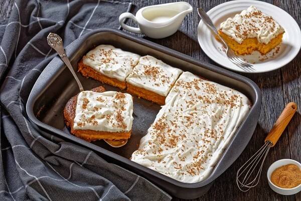 Nejlepší recept na vláčný dýňový koláč