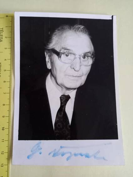 Podpis, autogram GUSTAV NEZVAL, herec