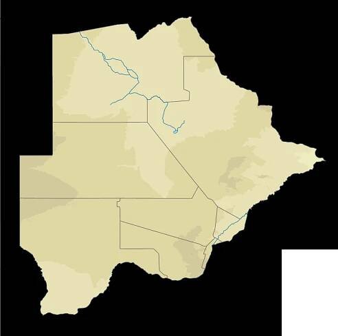 Soubor:Botswana physical map.svg – Wikipedie
