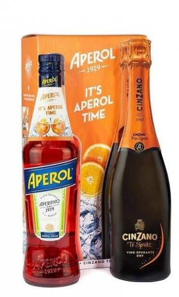 Aperol set Aperol + Cinzano To Spritz 2 ks