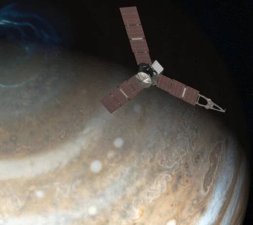 Juno na návštěvě u Krále planet - Hvězdárna Pardubice