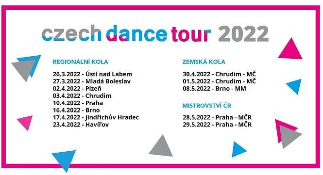 Termíny soutěží 2022