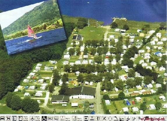Nejlepší kempy jezero Ossiacher | eCamping.at > Rakousko autokempy a camping, apartmány, mobilní domy, bungalovy, ubytování
