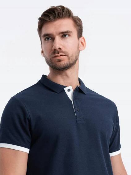 Pánská Trička - Pánská trička s límečkem - polo trička - Allegro