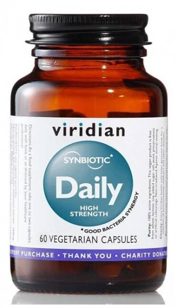 Viridian Synbiotic Daily High Strength 30 cps. od 719 Kč
