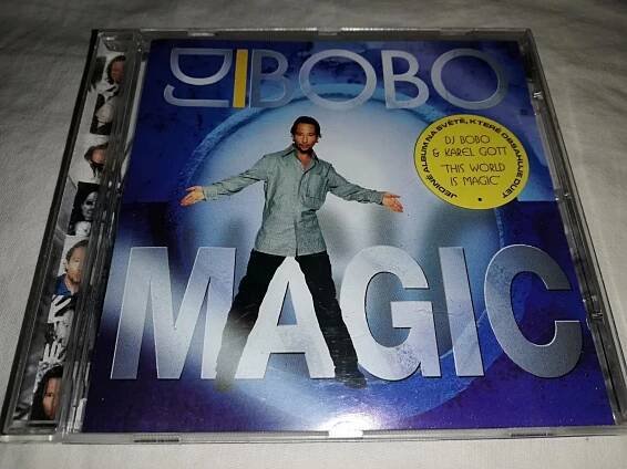 CD - DJ BOBO A KAREL GOTT, MAGIC, DUET S KARLEM GOTTEM, TOP STAV!!!!!!