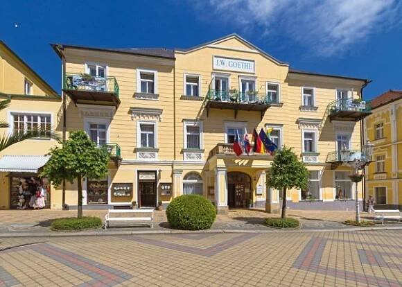 Františkovy Lázně Lázeňský hotel Goethe
