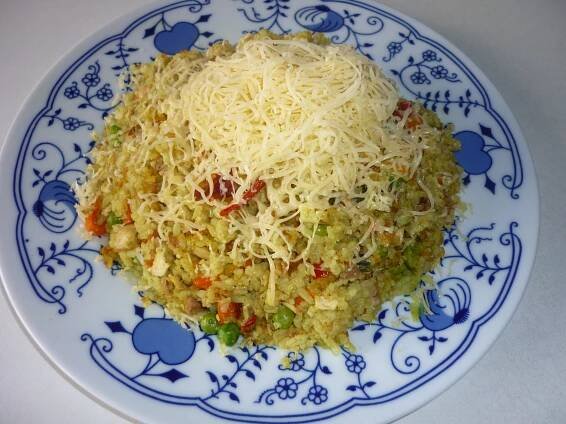 Recept: Rizoto ze zbylého pečeného kuřete.