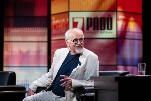 Herec a režisér Václav Knop.