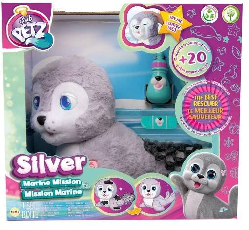Interaktivní tuleň Silver