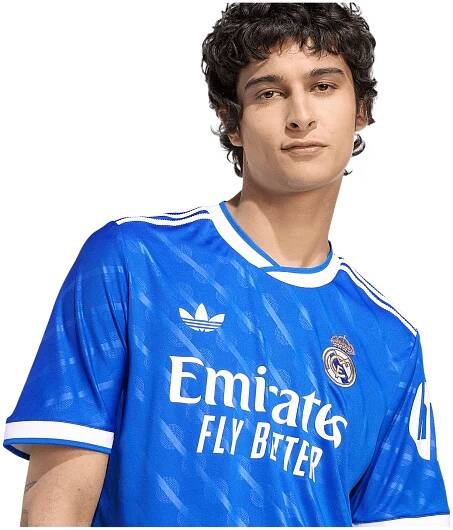 adidas Real Madrid Trikot 3rd 2025/2026 Blau - blau