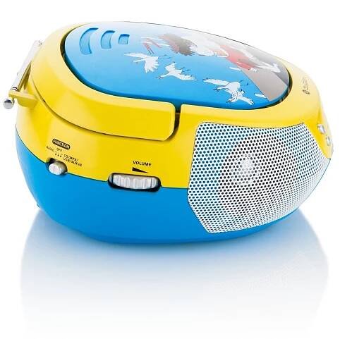 Rádio GoGEN MAXIPREHRAVAC B s CD/MP3/USB, s mikrofonem, modrá/žlutá | PENTA CZ