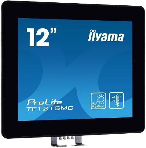 Iiyama dotykový monitor ProLite TF1215MC-B1 12 " IPS , IP65, provozní teplota -20 ° C až + 60 ° C | Luskni.cz