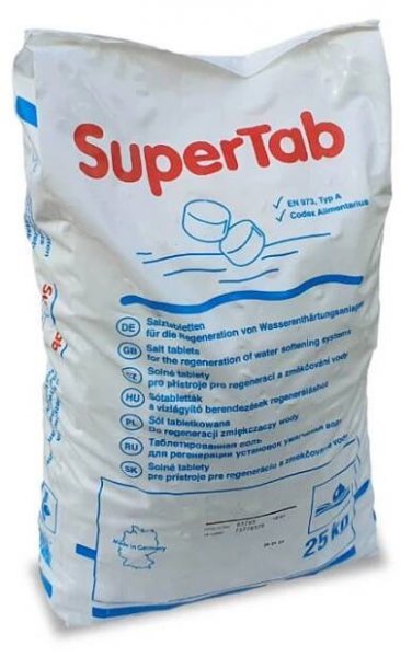 Supertab Sůl Tabletová Regenerační 25 kg