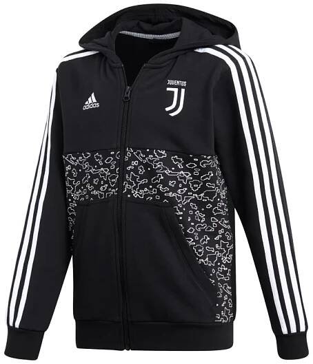 Dětská mikina s kapucí na zip adidas Juventus FC