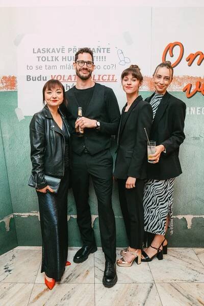 Slavnostní premiéra filmu v kině Přítomnost, Praha, 13. 6. 2023 - Zuzana Truplová, Jan Hušek, Andrea Berecková, Lucia Čižinská - O malých věcech - Z akcí