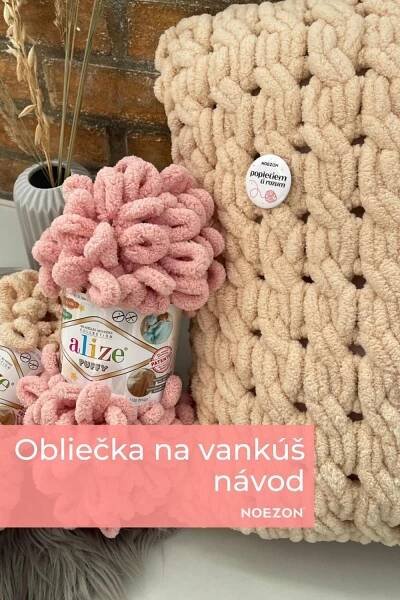 Obsahuje: Obliecka na vankúš z Alize Puffy