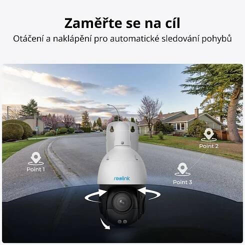 Reolink P850 PoE bezpečnostní kamera - Reolink CZ