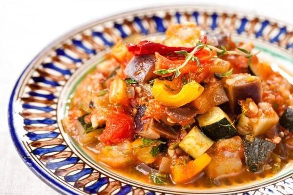 ratatouille na talíři