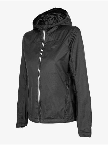 4F Dámská běžecká bunda deep black XS | Patro.cz