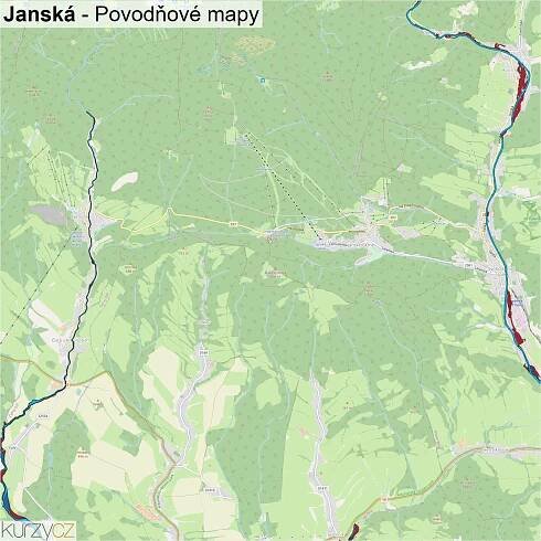 Janská - mapy | Kurzy.cz