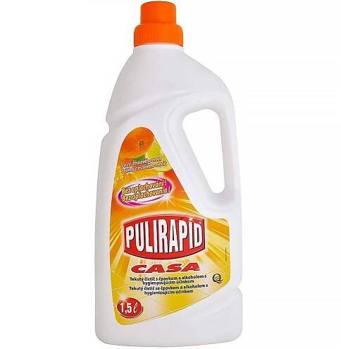 PULIRAPID CASA AGRUMI 1500 ml (univerzální čistič s čpavkem, citrusové ovoce) od 63 Kč - srovnání cen | Leano.cz