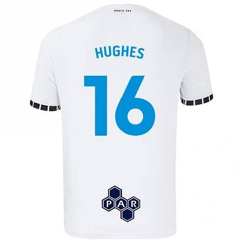 Dámské Andrew Hughes #16 Bílý Domů Hráčské Dresy 2024/25 Dres
