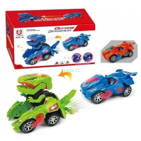 Transformující se dinosauří auto - Plaza.cz