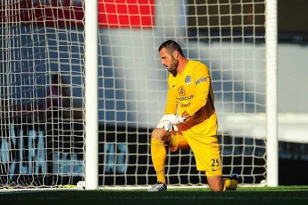 Fotbalové utkání Fortuna ligy mezi celky AC Sparta Praha  a 1. FC Slovácko 5. srpna v Praze. Michal Daněk.