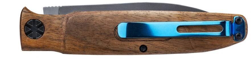Zavírací nůž Blue Wood, ořechové dřevo, Walther | Army shop Armed.cz