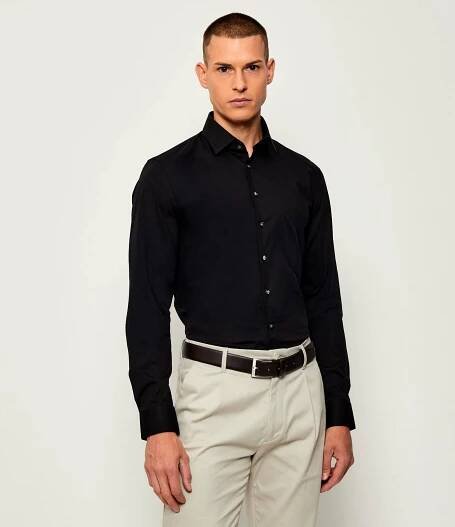 Košile Calvin Klein | černá Slim Fit K10K108229