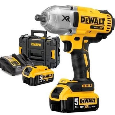 Příklepový klíč 18V 950 Nm 1/2 2x5 Ah DeWalt DCF899P2