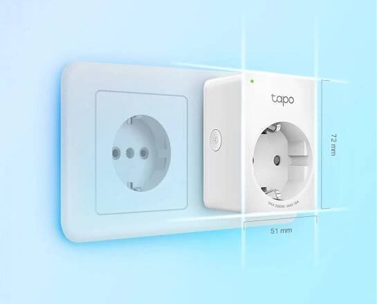 TP-Link Tapo P100(two pack) bílá / WiFI chytrá zásuvka / Vzdálený | Mironet.cz