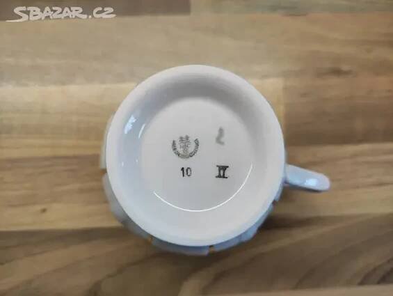 Růžový porcelán H&C Chodov Czechoslovakia