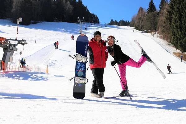 Ski areál Jáchymov Novako - informace a mapa
