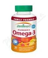 JAMIESON Omega-3 Gummies želatinové pastilky 90ks