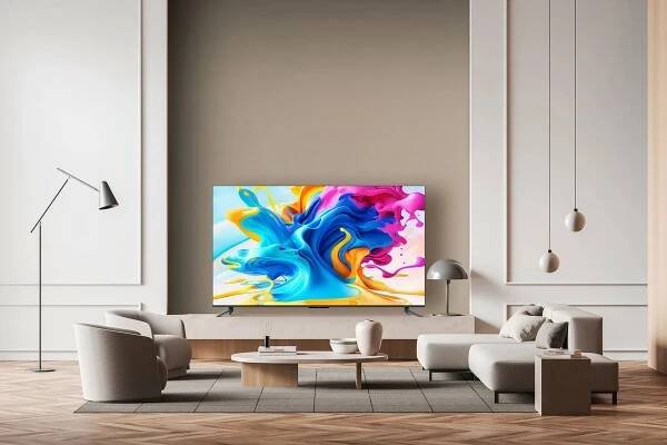 Televizor TCL 55QLED770 55" QLED 4K UHD SmartTV DVB-T2 HDMI 2.1 Game Master 3D technologie bez