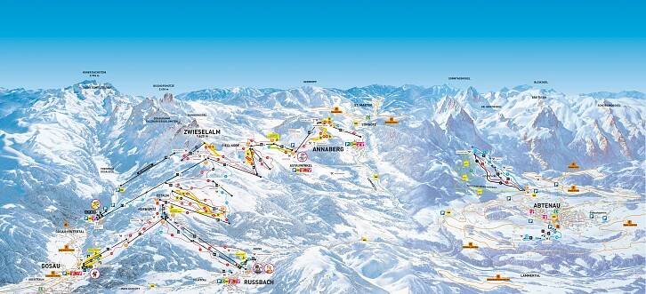 Lyžování Dachstein West: zájezdy i se skipasem