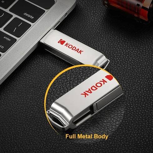 Kodak X203 USB3.2 Mini Metal PSSD 256GB 2v1 Externí disk SSD 128GB 512GB 1TB Pro notebooky stolní počítače PS5 XBOX PS4