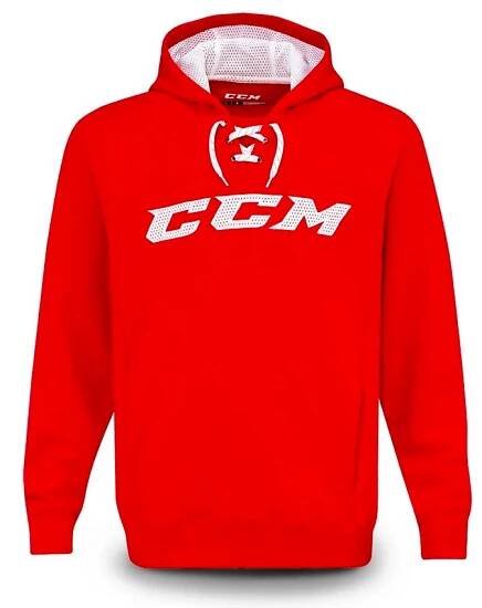 Mikina CCM True2Hockey Fleece Pullover Hood SR