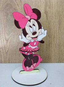 Laser Cut Napkin Holder Minnie Mouse CDR File - Dezin